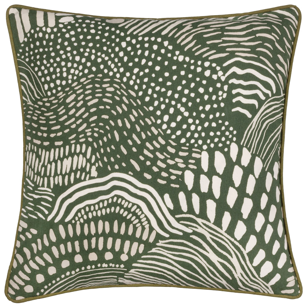 Nola Abstract Piped Cushion