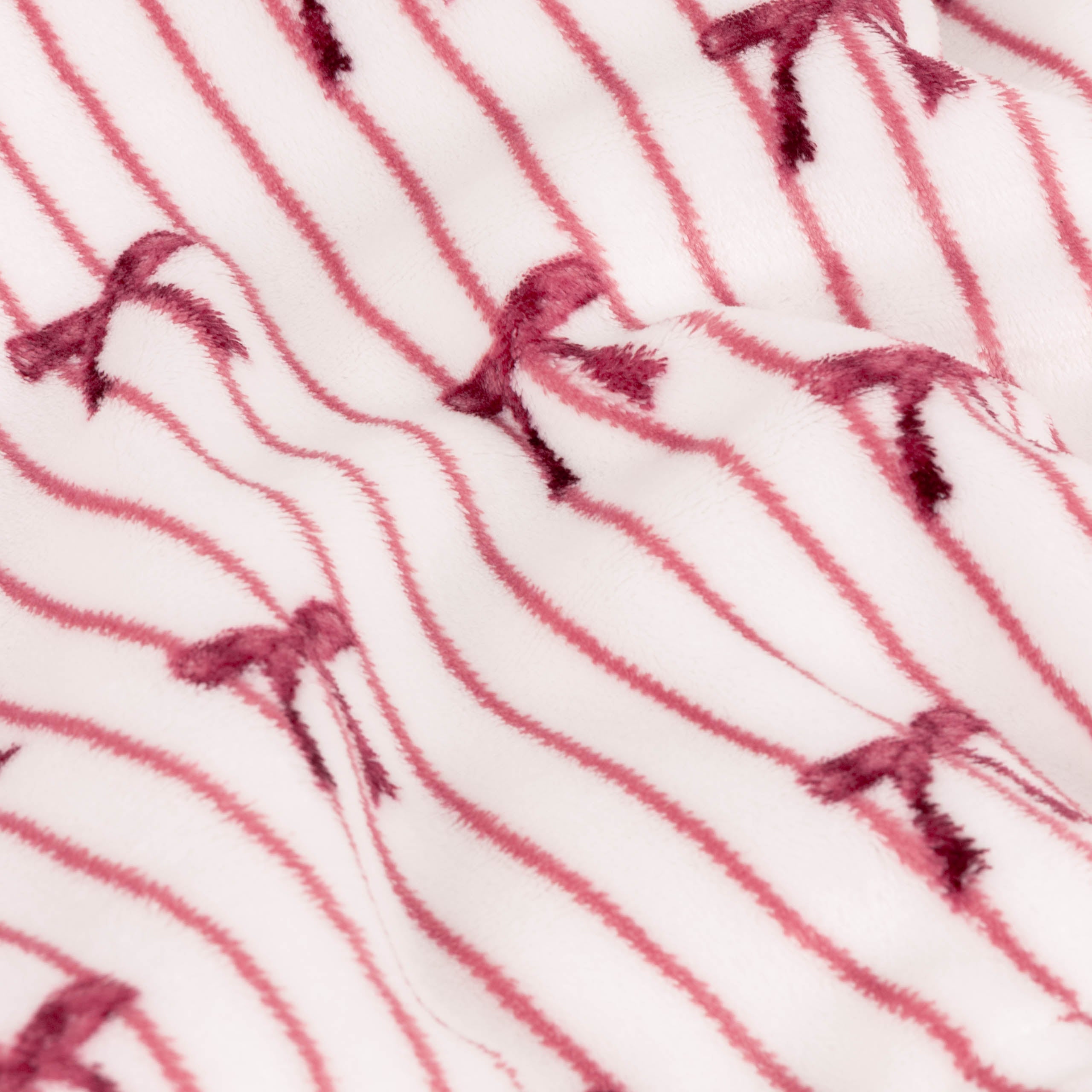 Noortje Bows Sherpa Fleece Throw