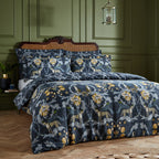 Nouvilla Cheetah Floral Duvet Cover Set