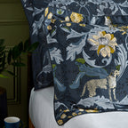 Nouvilla Cheetah Floral Duvet Cover Set