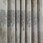 Oakdale Tree Motif Eyelet Curtains