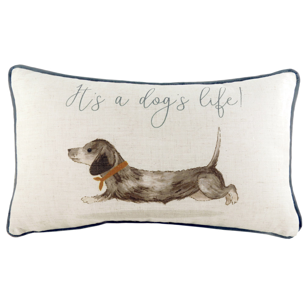 Oakwood Dog Rectangular Cushion