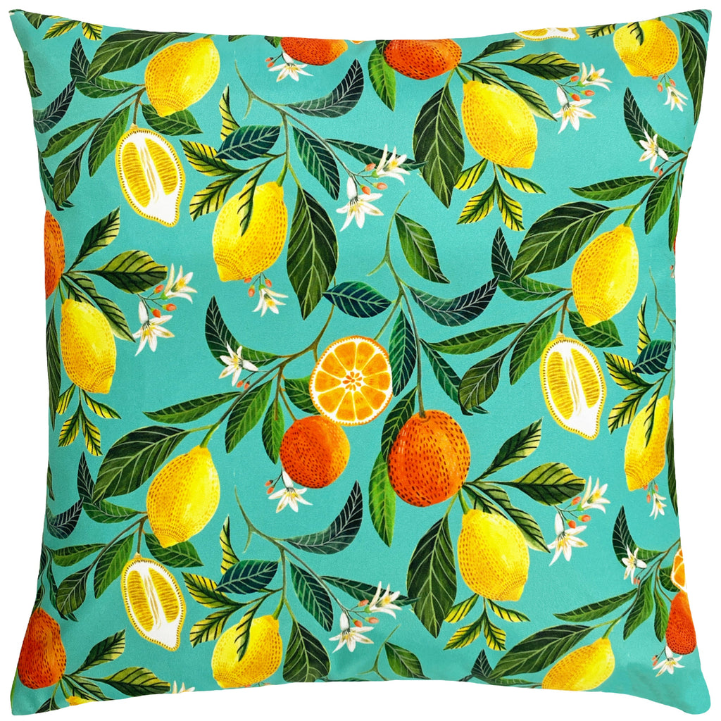 Orange Blossom Outdoor Cushion