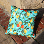 Orange Blossom Outdoor Cushion