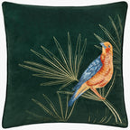 Odisha Exotic Bird Embroidered Cushion