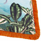 Odisha Scene Printed Velvet Cushion