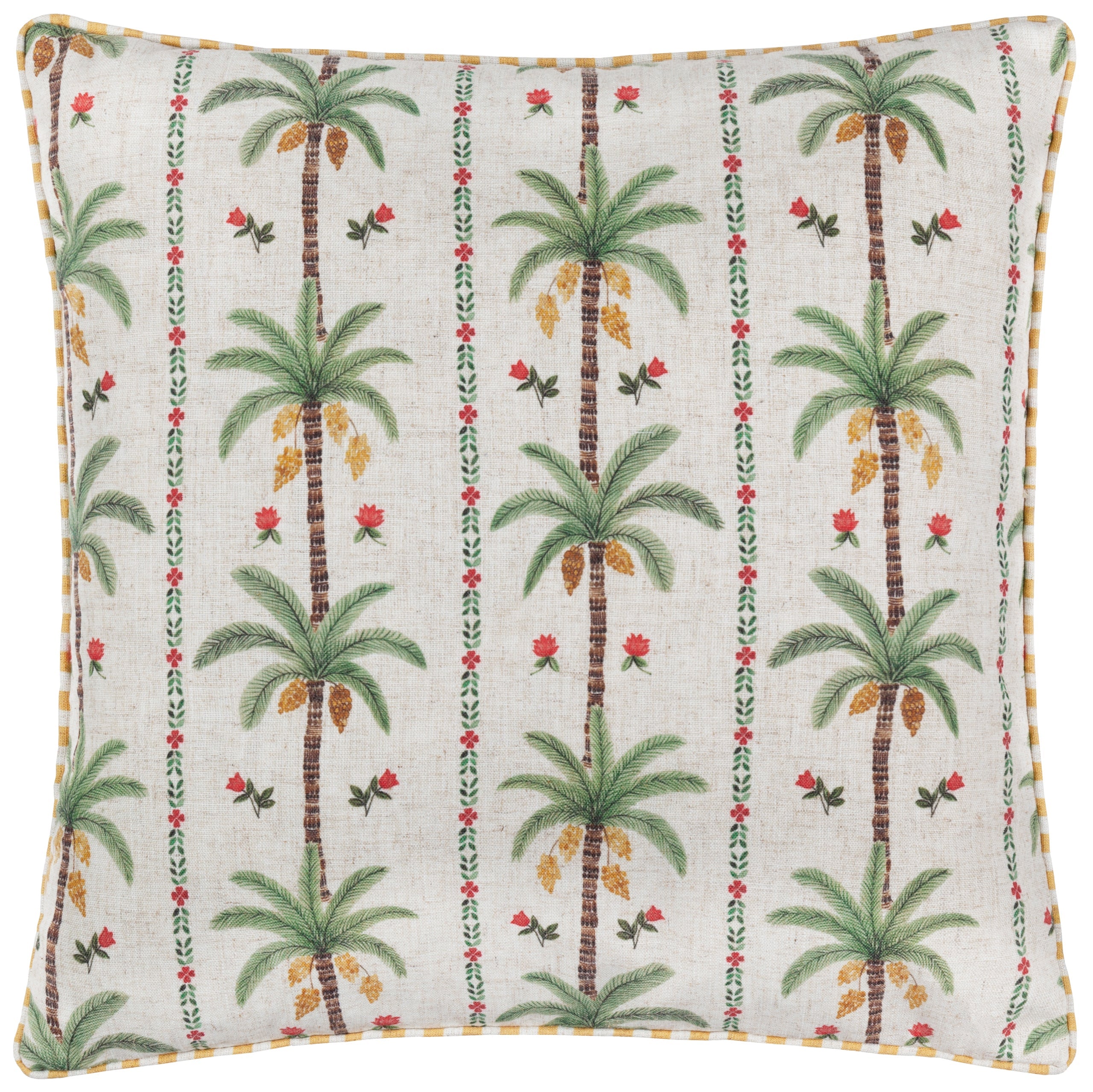 Okara Palm Printed Cushion