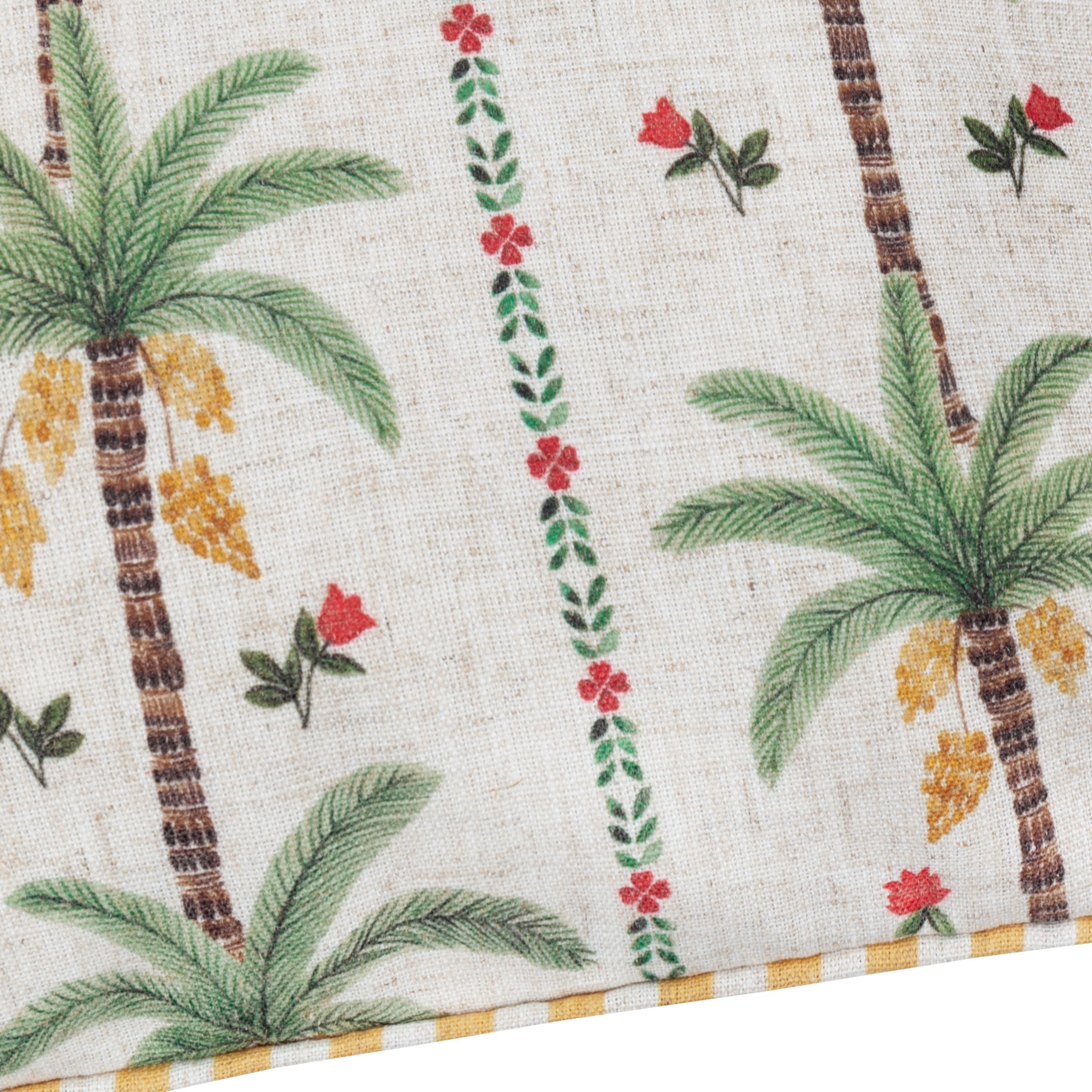Okara Palm Printed Cushion