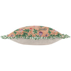 Okara Leopard And Fig Printed Ruffle Cushion