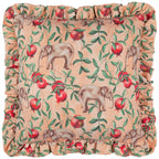 Okara Elephant Printed Ruffle Cushion