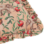 Okara Elephant Printed Ruffle Cushion