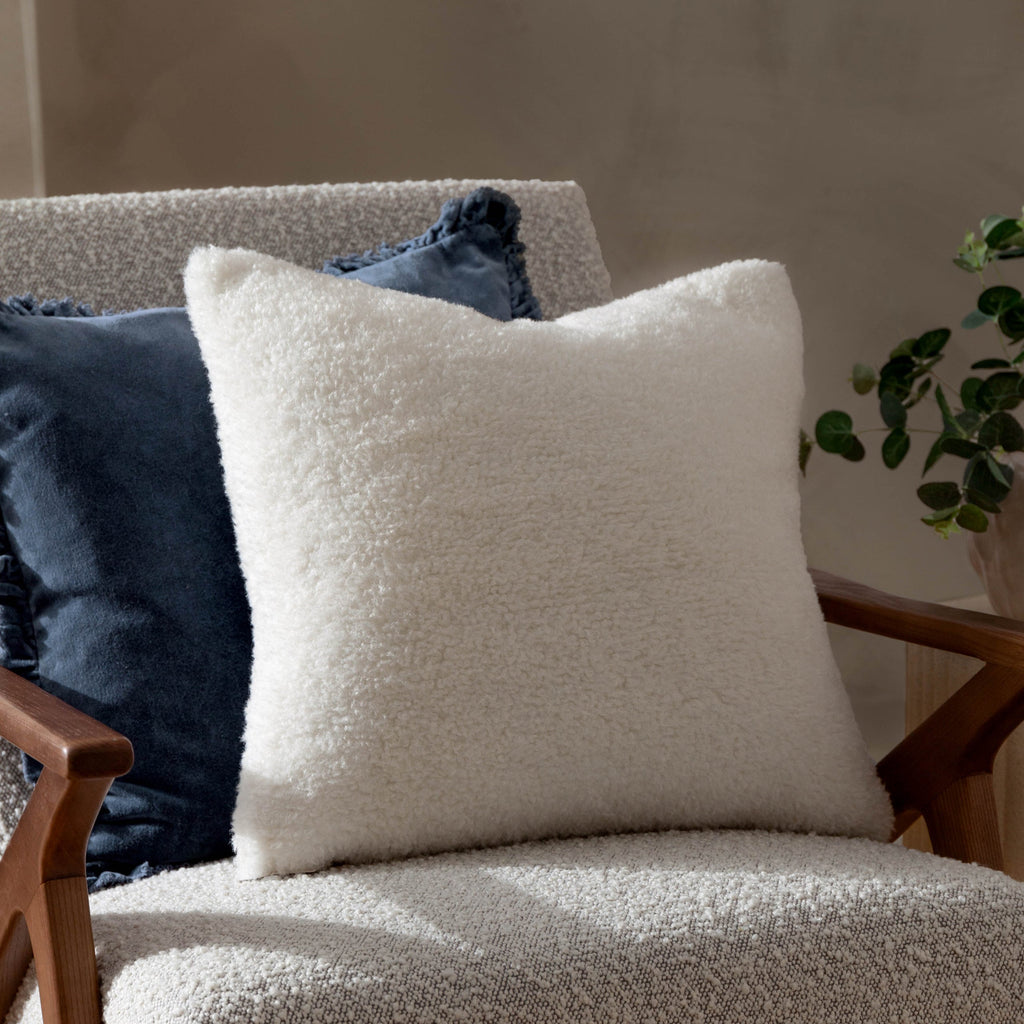 Olann Faux Shearling Cushion