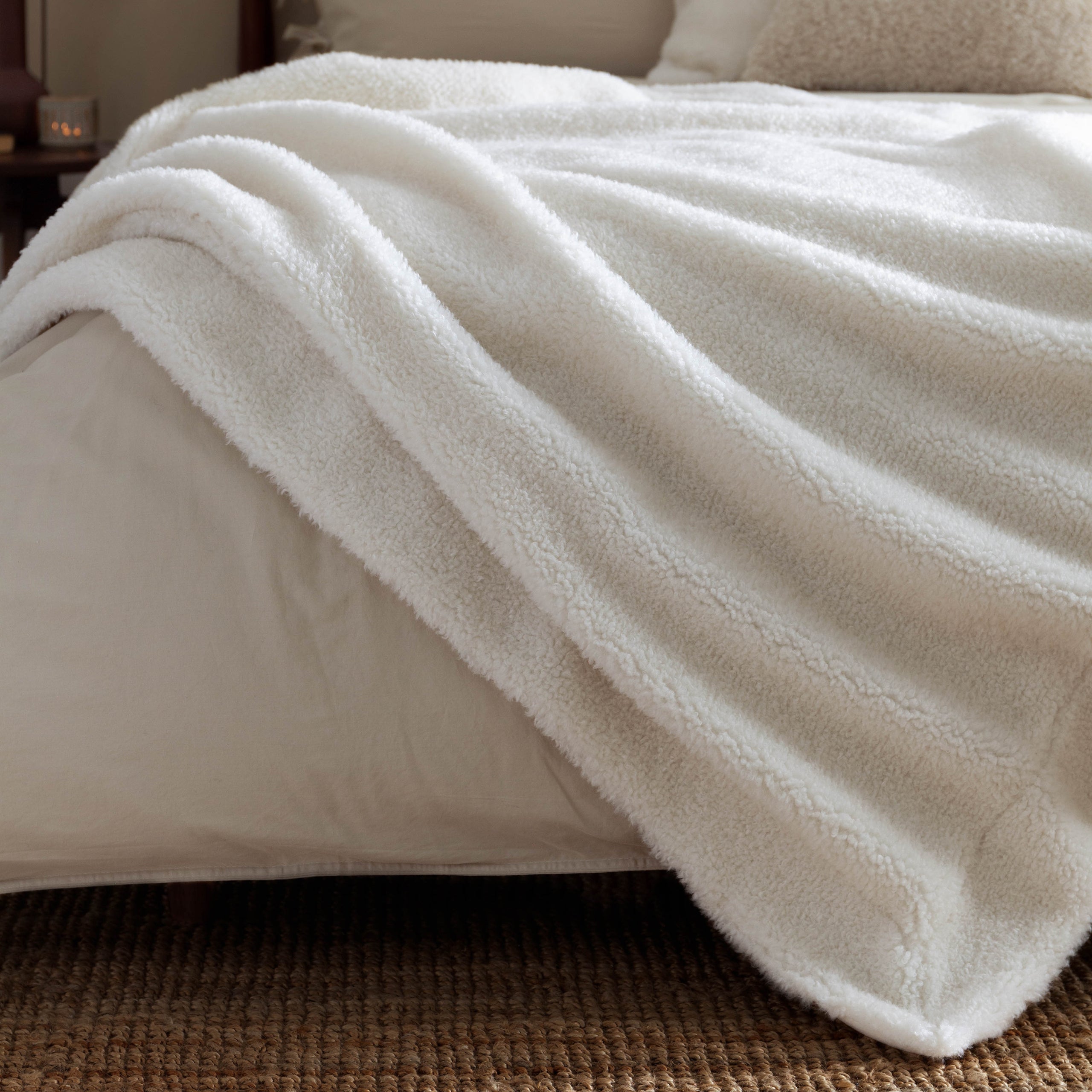 Olann Shearling Fleece Throw