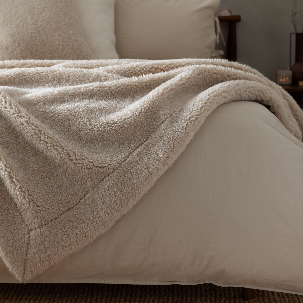 Olann Shearling Fleece Throw