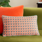 Onika Rectangular Geometric Cushion