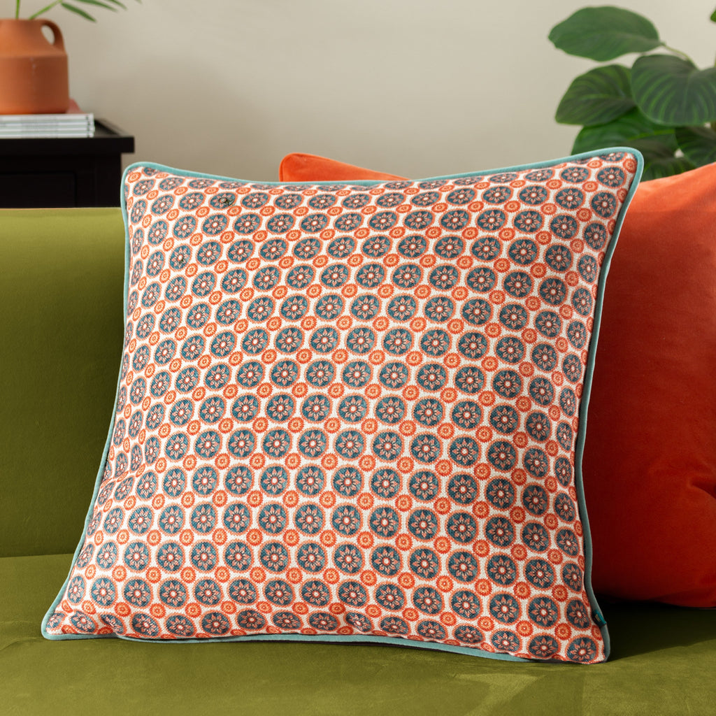 Onika Square Geometric Cushion