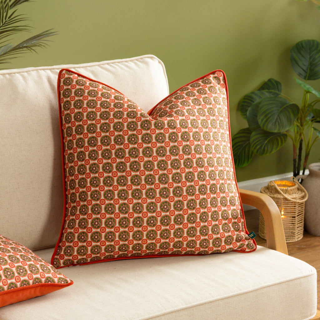 Onika Square Geometric Cushion