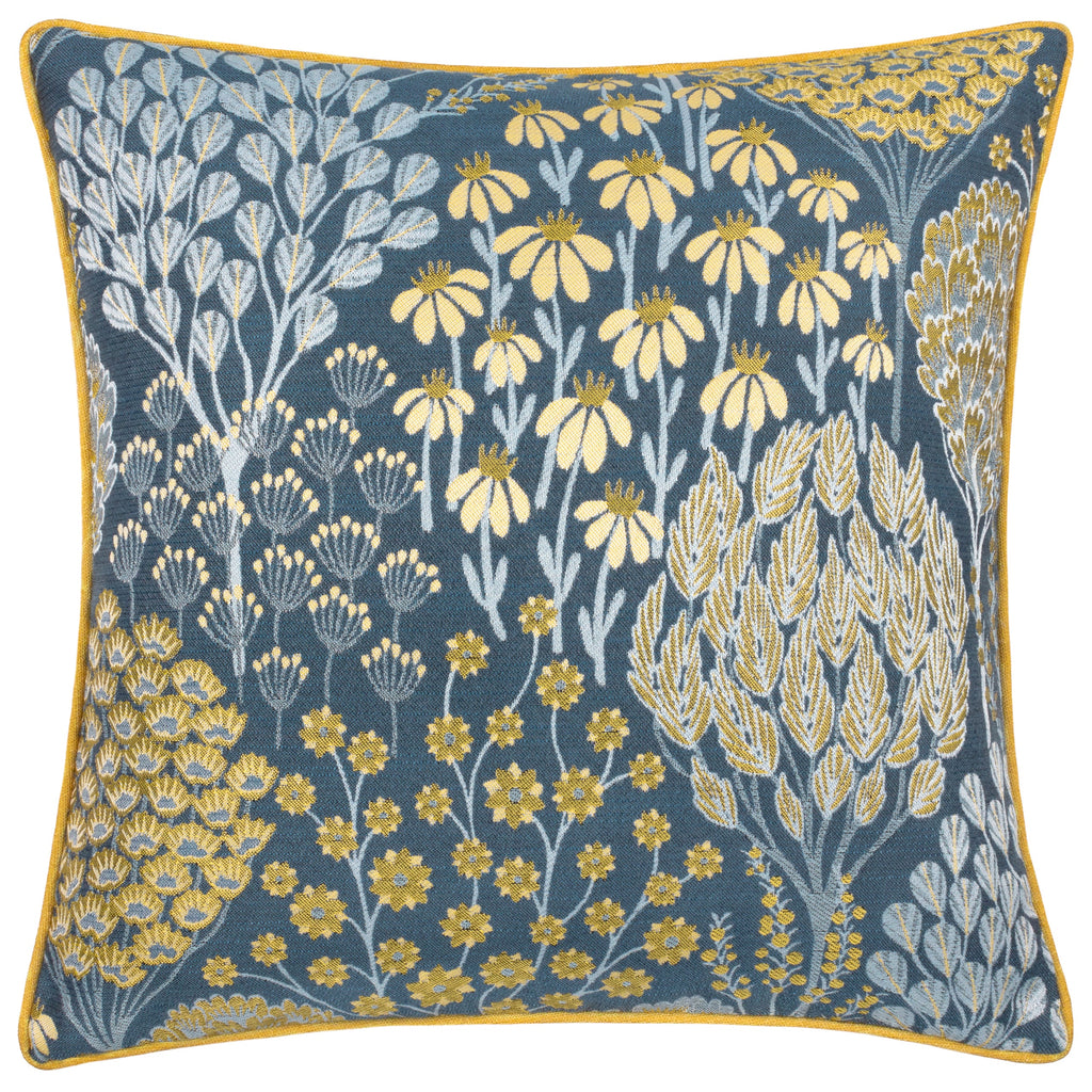 Ophelia Floral Jacquard Cushion