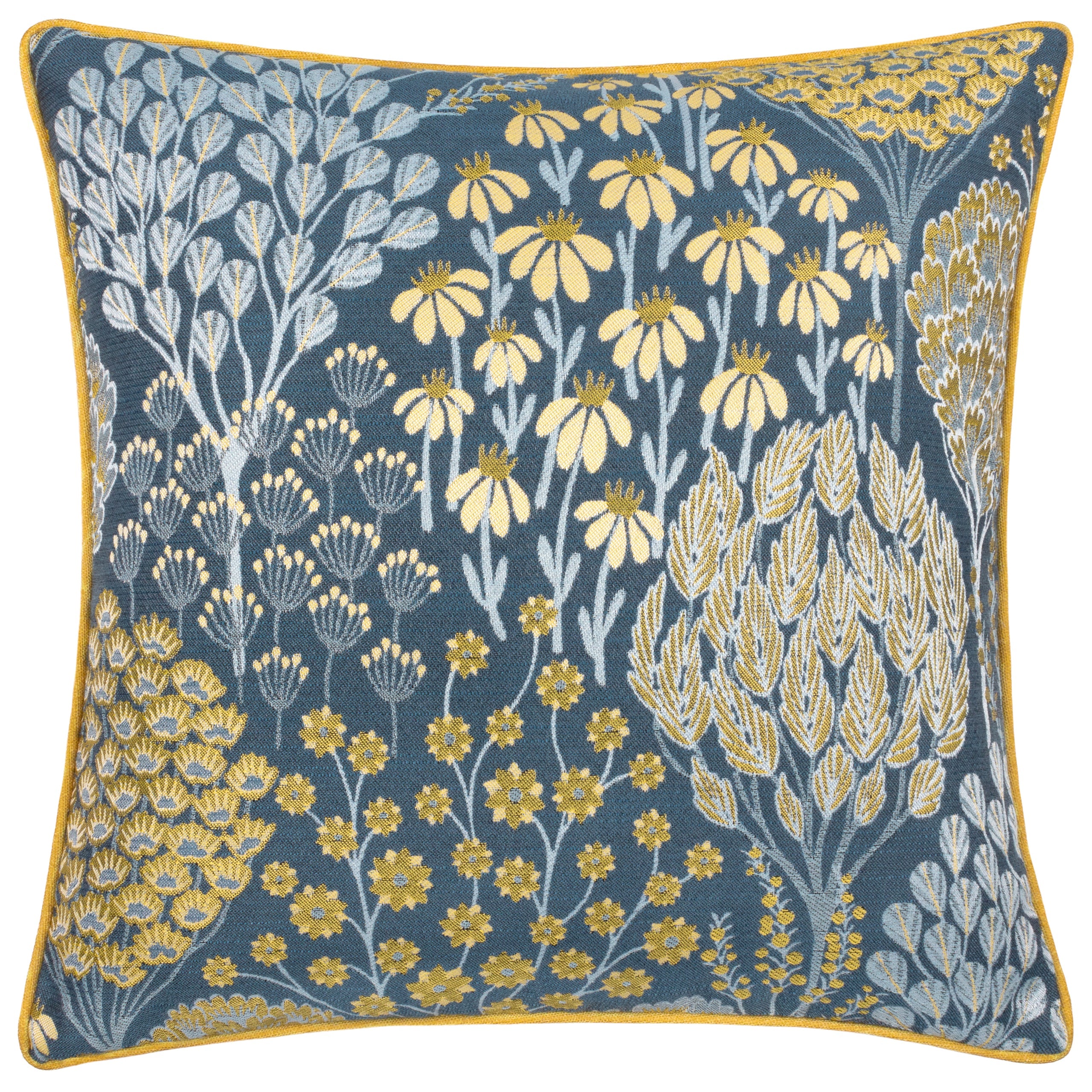 Ophelia Floral Jacquard Cushion