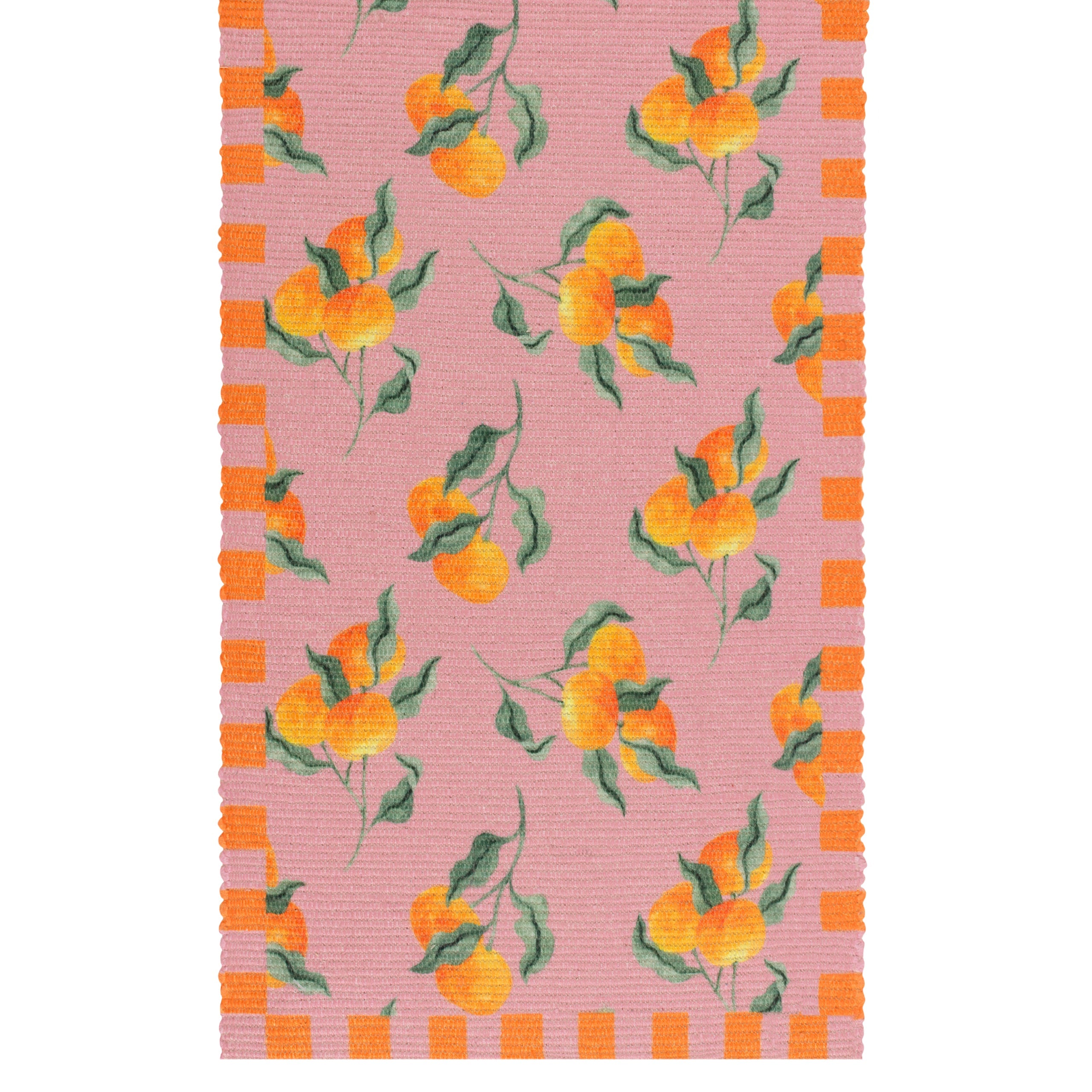 Oranges Indoor/Outdoor Table Runner