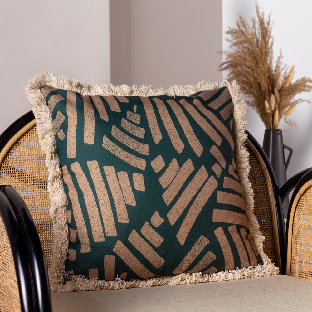 Oromo Fringed Cushion