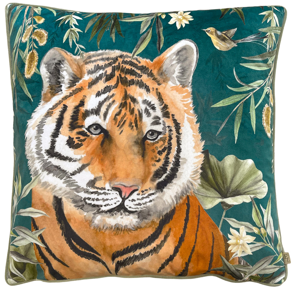 Orient Tiger Head Cushion