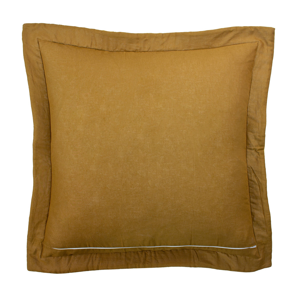 Palmeria Quilted Velvet Cushion