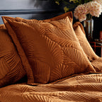 Palmeria Quilted Velvet Cushion