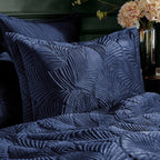 Palmeria Quilted Velvet Pillowcase