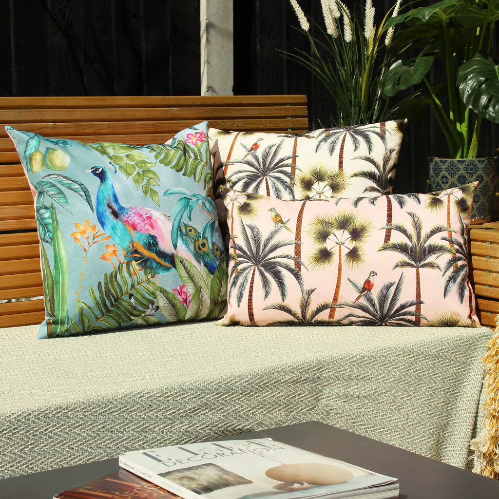 Palms Rectangular Outdoor Cushion