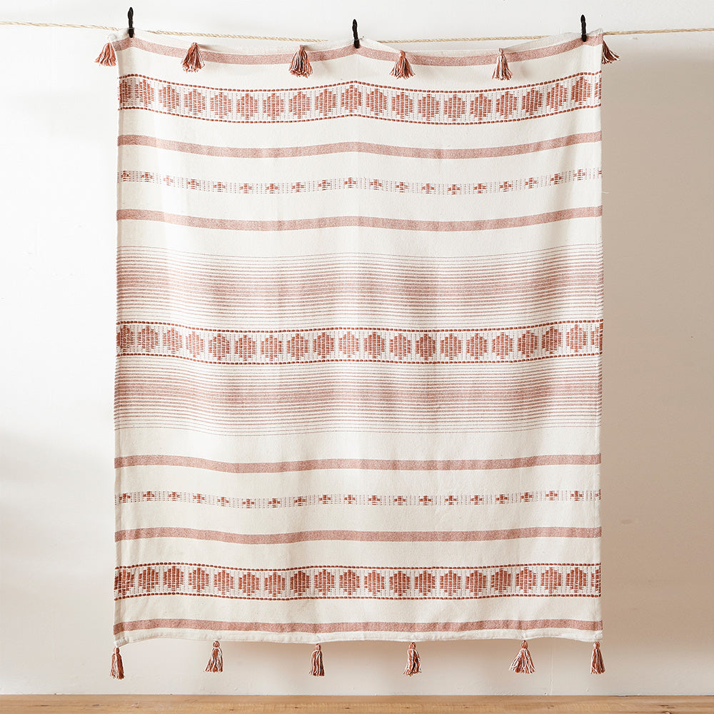 Pangea Tasselled Throw