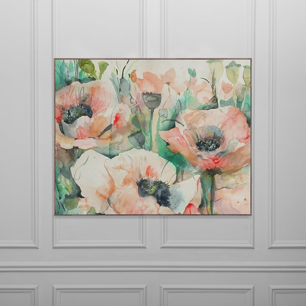 Papavera Framed Canvas