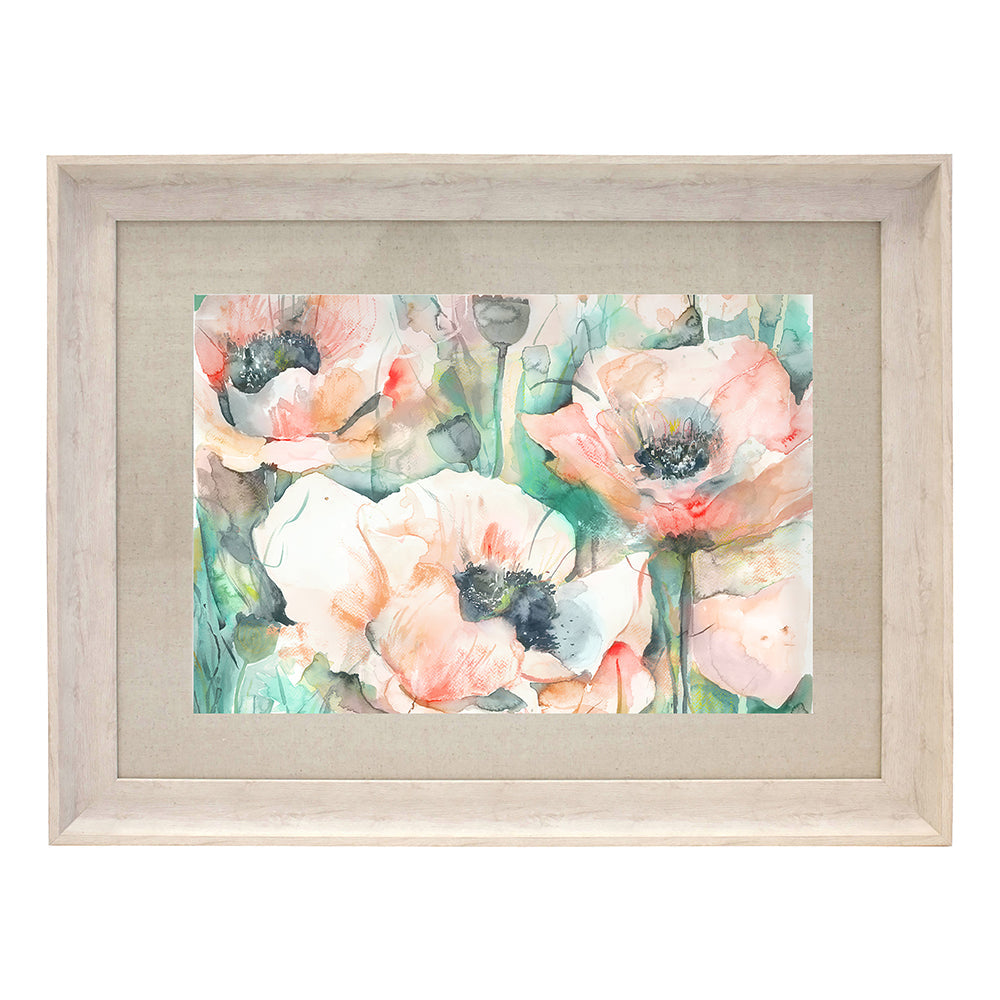 Papavera Rectangular Framed Print