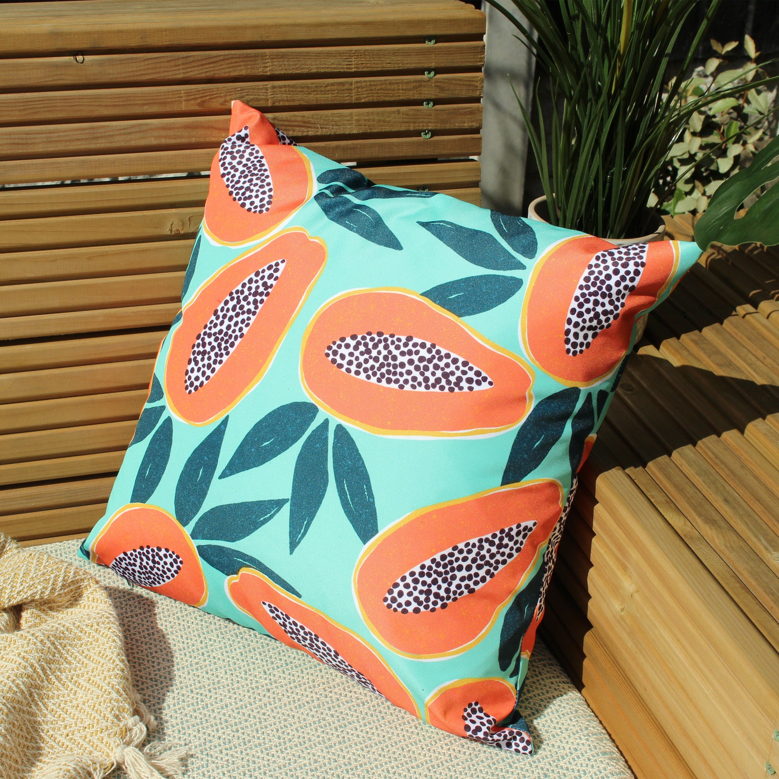 Papaya Outdoor Cushion