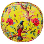 Paradise Velvet Round Cushion