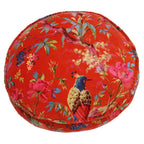 Paradise Velvet Round Cushion