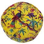 Paradise Velvet Round Cushion