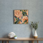 Parcevall Coral Framed Canvas
