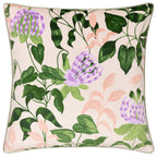 Passiflora Piped Velvet Cushion