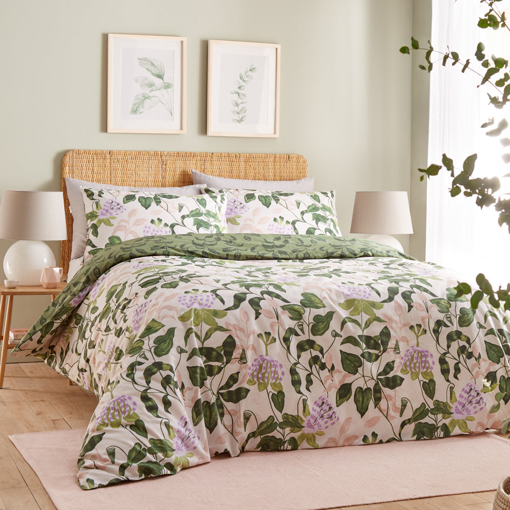 Passiflora Botanical Duvet Cover Set