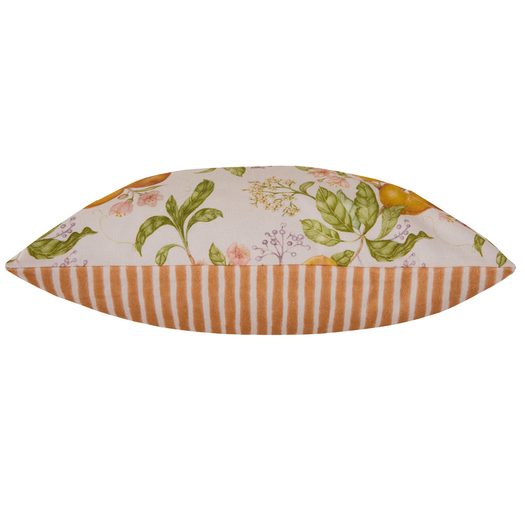 Peach Harvest Printed Cushion