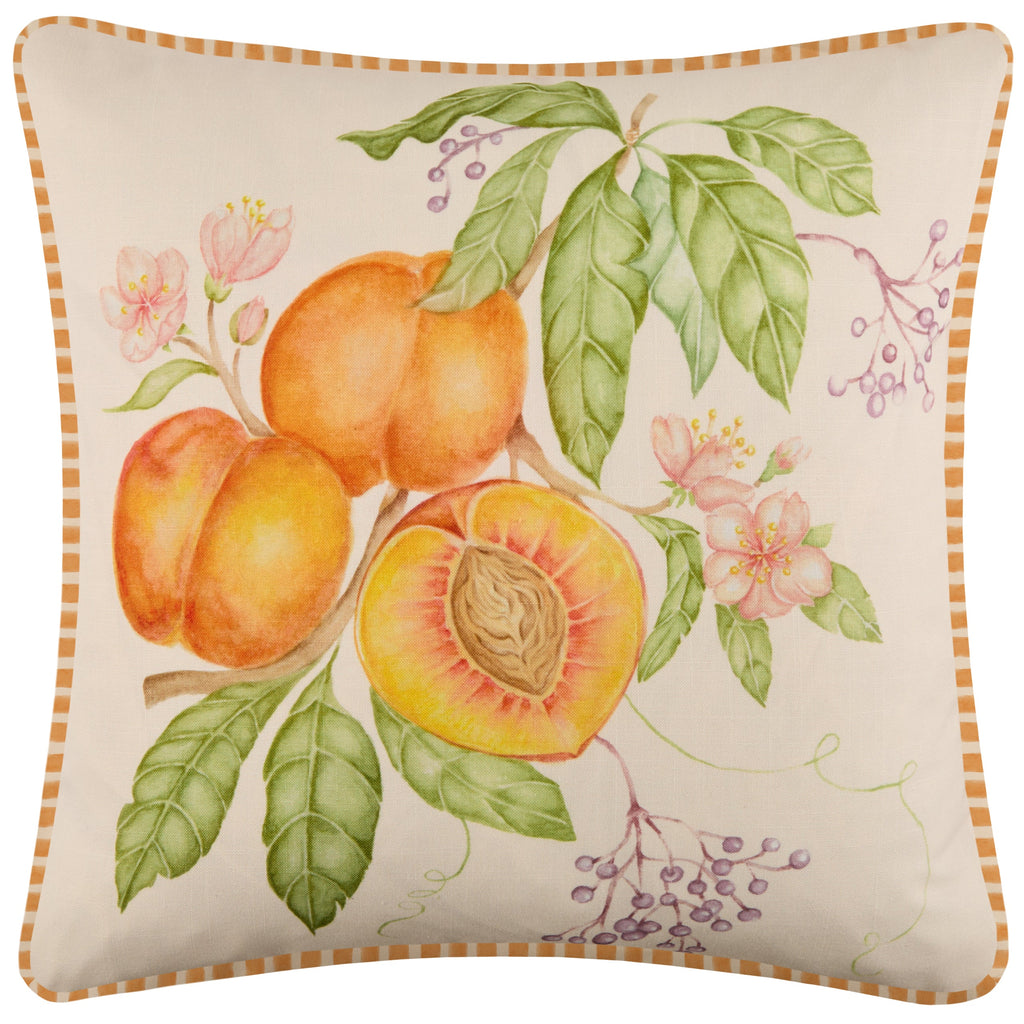 Peach Harvest Printed Outdoor Cushion