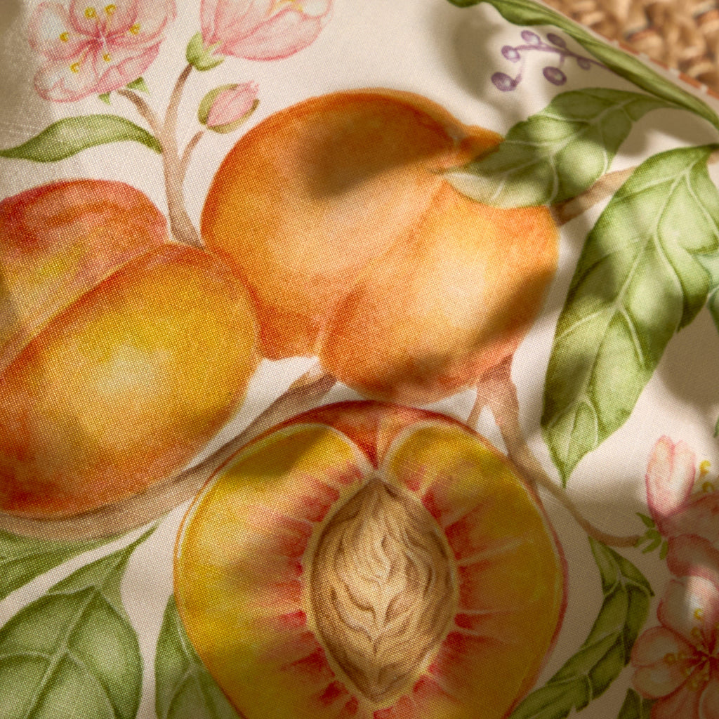 Peach Harvest Printed Outdoor Cushion