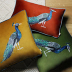 Peacock Rectangular Cushion