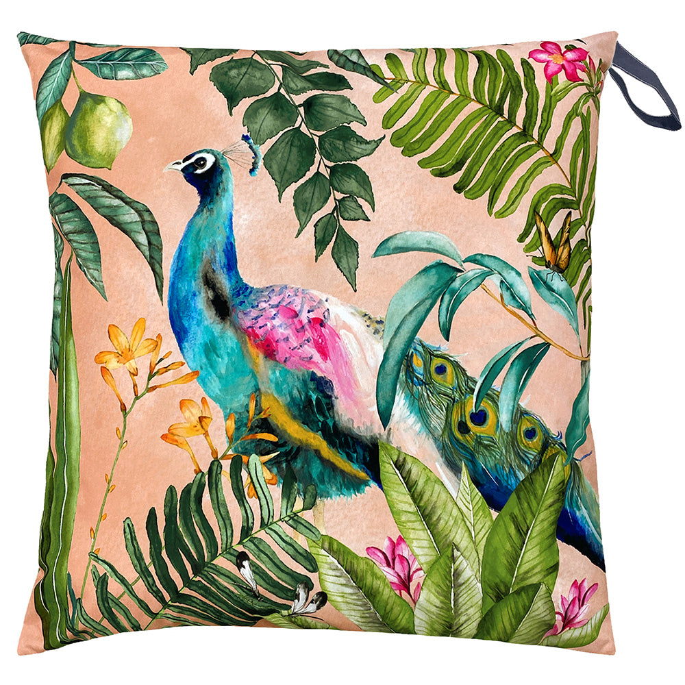 Peacock Large 70cm Outdoor Floor Cushion