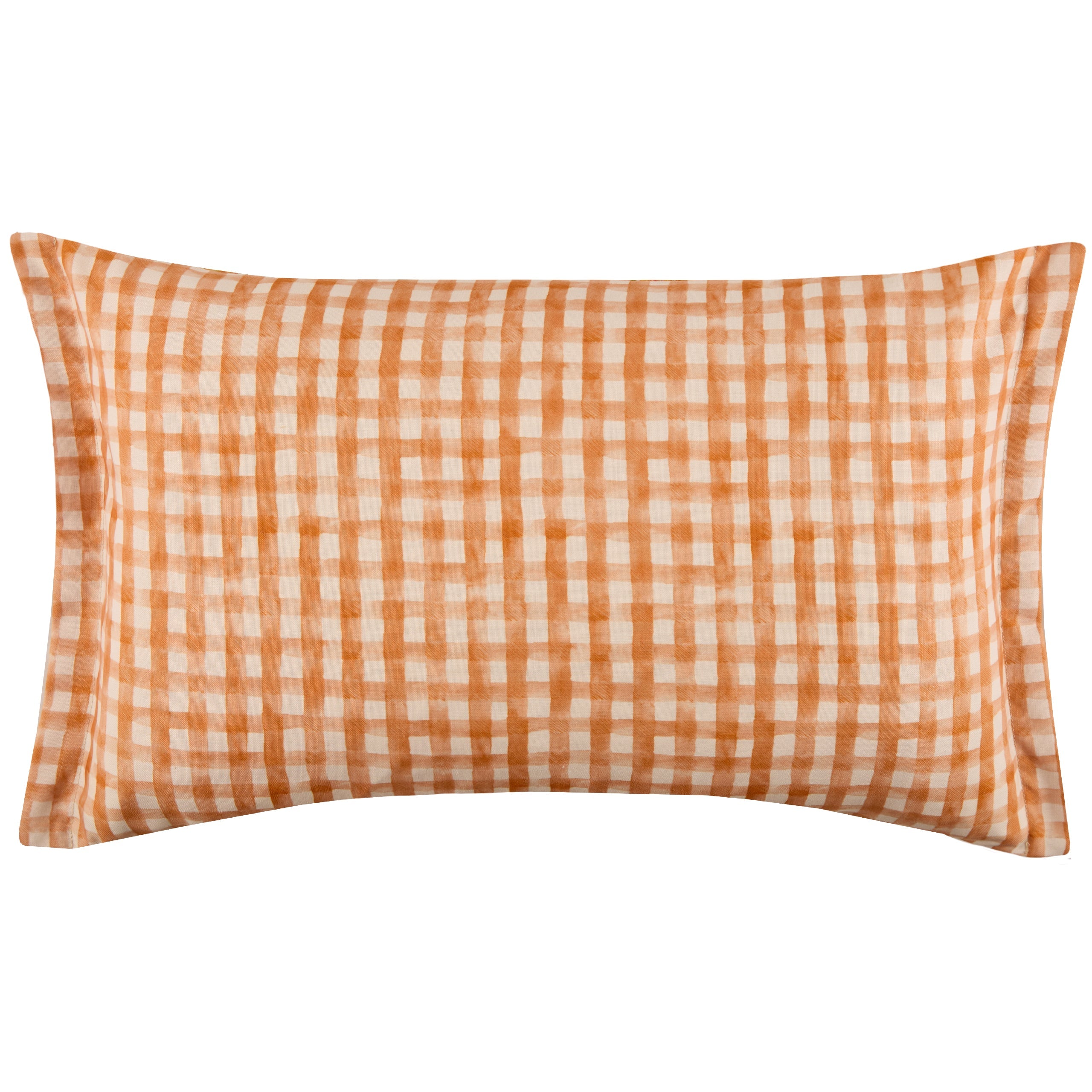 Peach Trellis Printed Outdoor Cushion