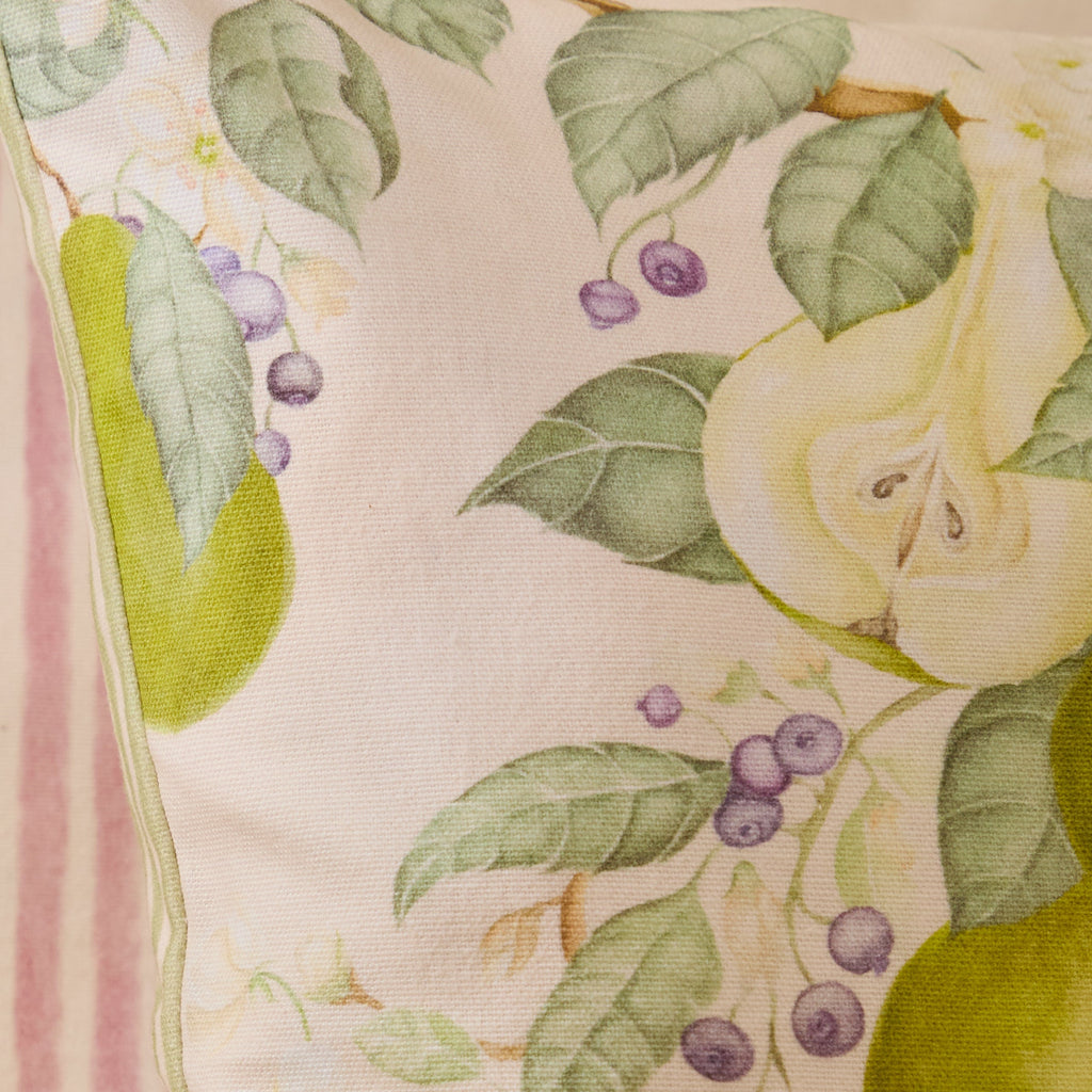 Pear Orchard Printed Cushion