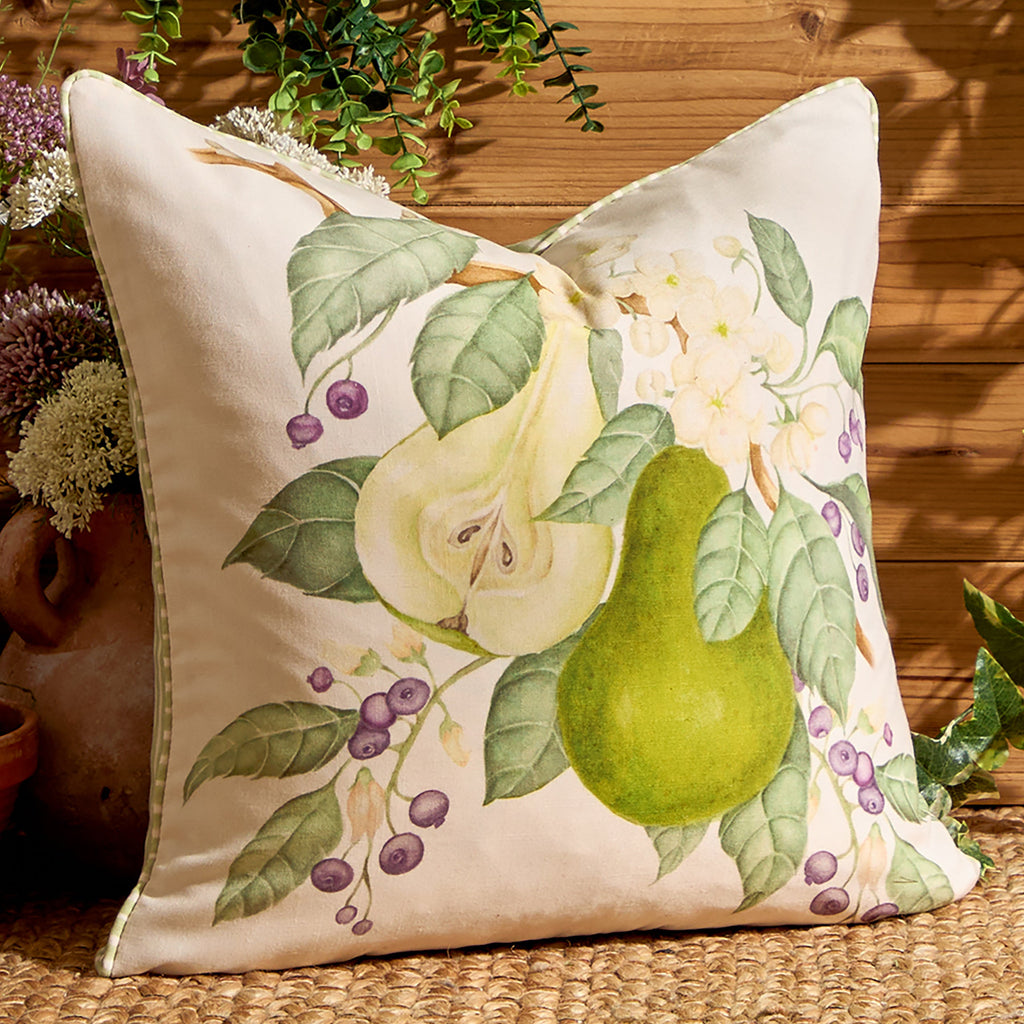 Pear Orchard Printed Outdoor Cushion
