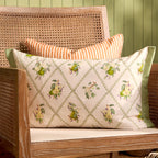 Pear Trellis Printed Outdoor Cushion