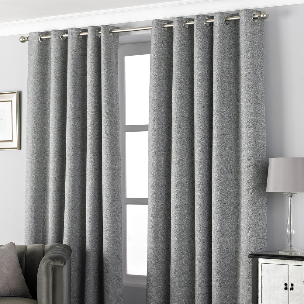 Pendleton Jacquard Eyelet Curtains